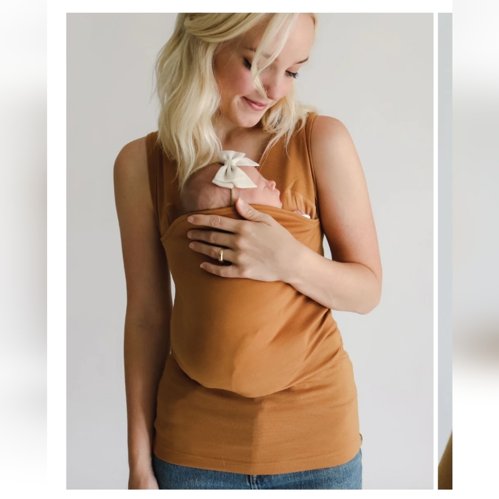 Lalabu Soothe Shirt, Camel, size L